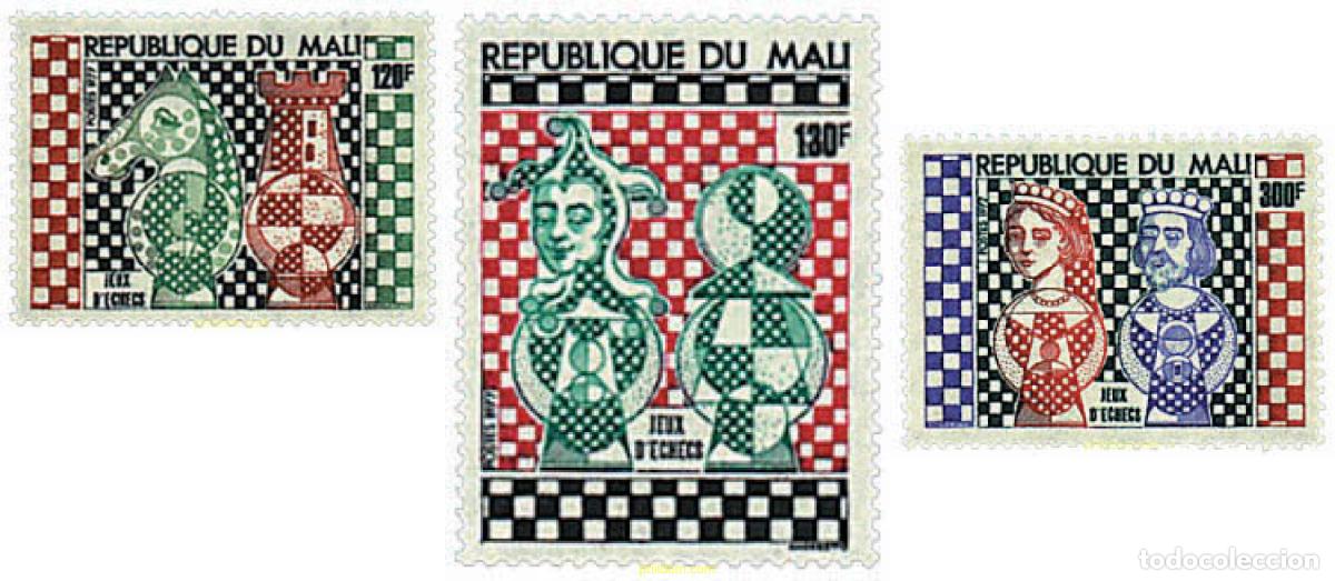 Selos: 30723 MNH MALI 1977 AJEDREZ