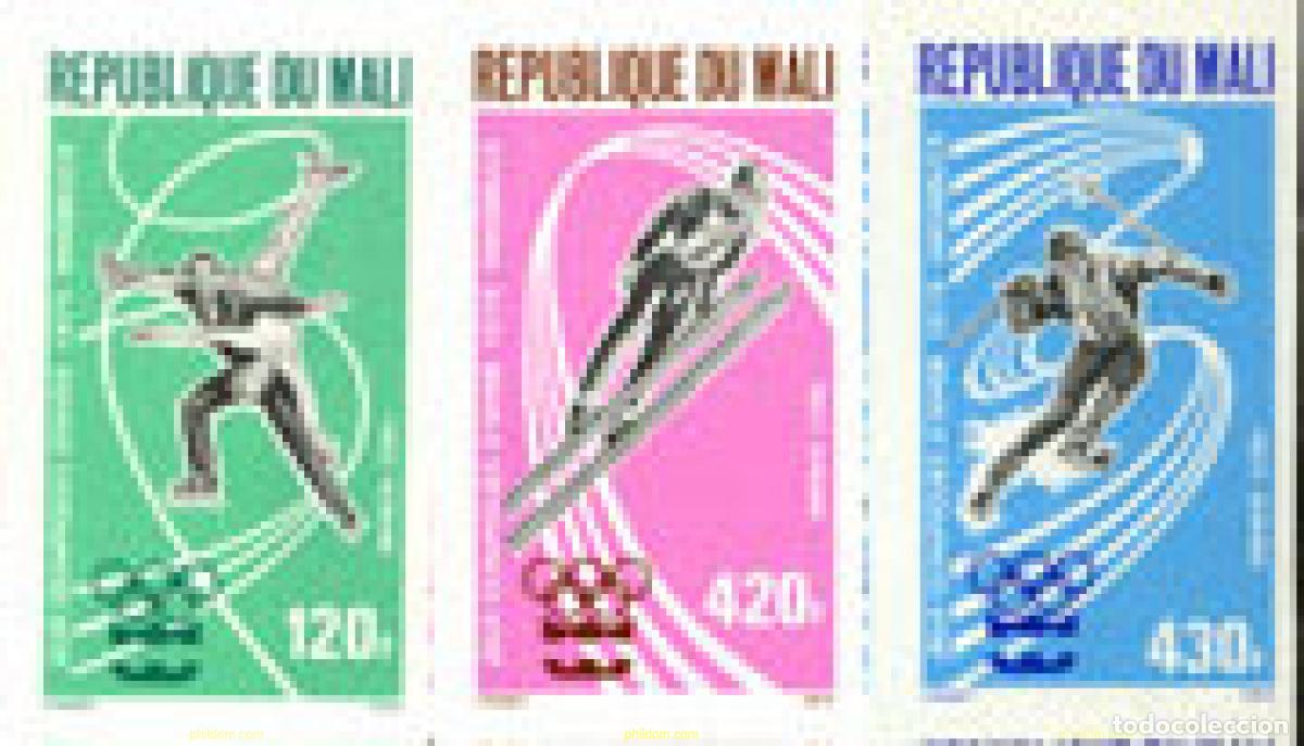 Selos: 16292 MNH MALI 1976 12 JUEGOS OLIMPICOS INVIERNO INNSBRUCK 1976