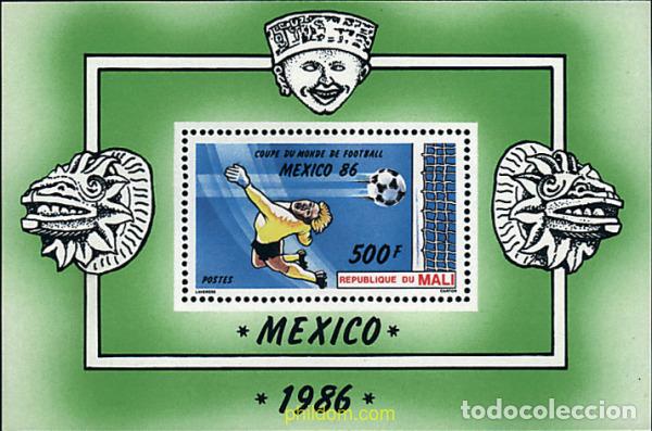 Sellos: 32020 MNH MALI 1986 COPA DEL MUNDO DE FUTBOL. MEXICO-86