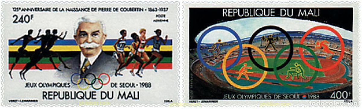 Sellos: 27608 MNH MALI 1988 24 JUEGOS OLIMPICOS VERANO SEUL 1988
