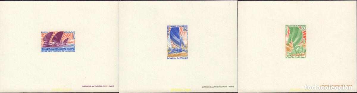 Sellos: 22039 MNH MAURITANIA 1968 CARRERA DE PATINES A VELA