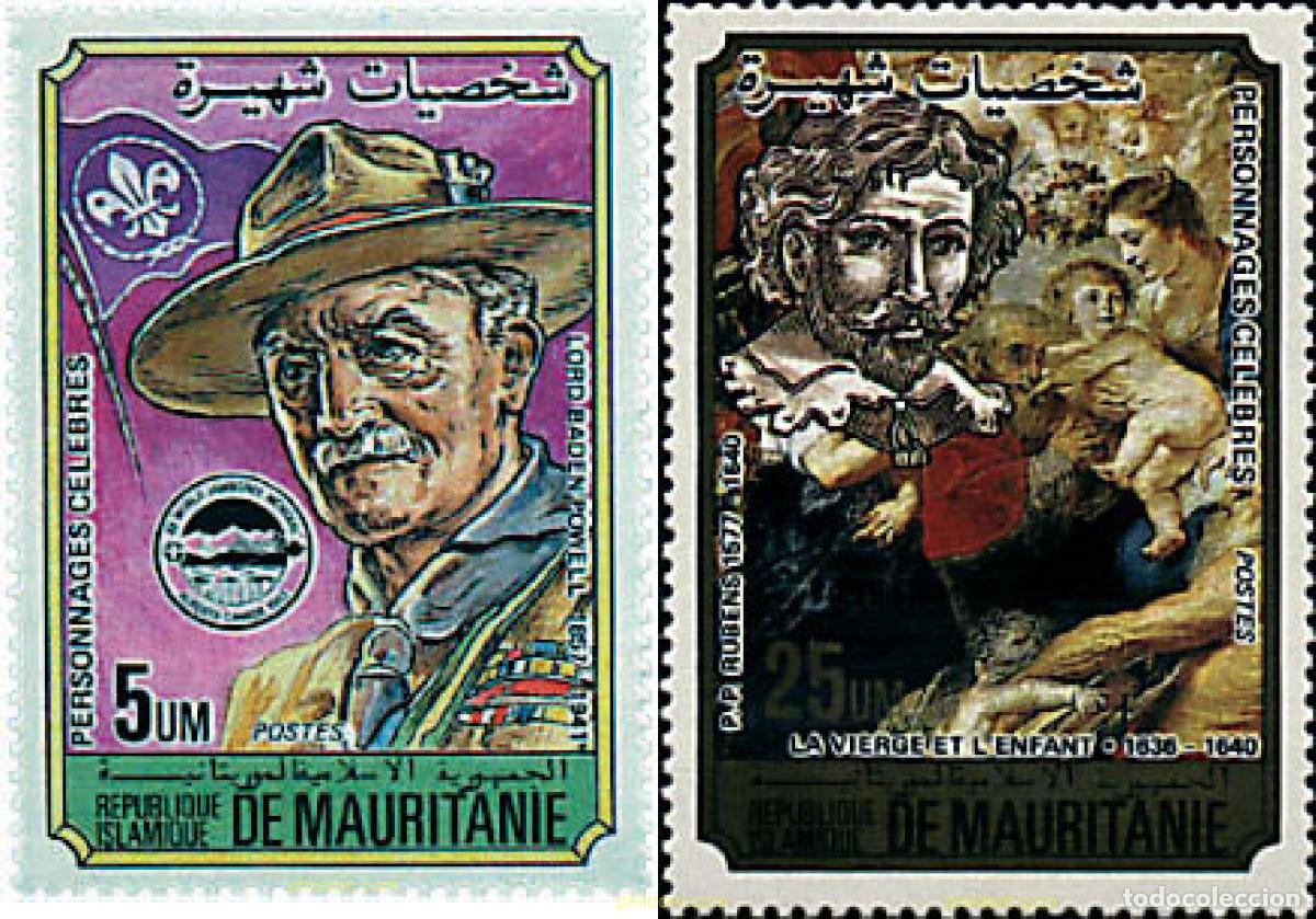 Timbres: 590278 MNH MAURITANIA 1984 PERSONAJES