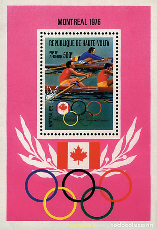 Sellos: 34877 MNH ALTO VOLTA 1976 21 JUEGOS OLIMPICOS VERANO MONTREAL 1976