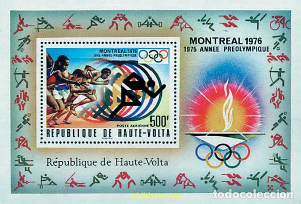 Sellos: 52657 MNH ALTO VOLTA 1976 21 JUEGOS OLIMPICOS VERANO MONTREAL 1976