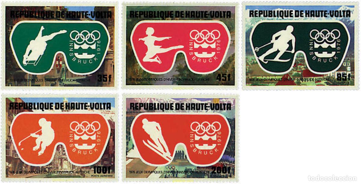 Briefmarken: 72409 MNH ALTO VOLTA 1975 12 JUEGOS OLIMPICOS INVIERNO INNSBRUCK 1976