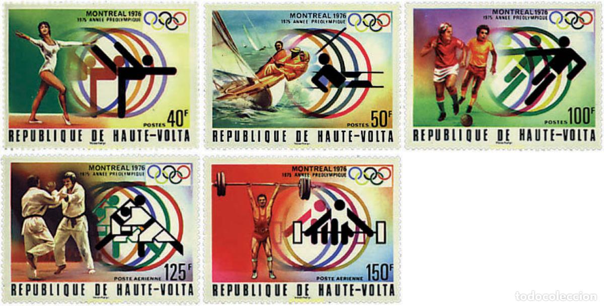 Briefmarken: 79381 MNH ALTO VOLTA 1976 21 JUEGOS OLIMPICOS VERANO MONTREAL 1976