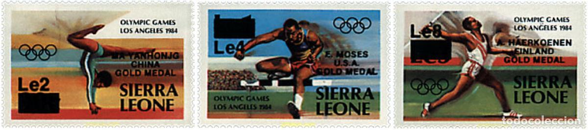 Francobolli: 27707 MNH SIERRA LEONA 1985 23 JUEGOS OLIMPICOS VERANO LOS ANGELES 1984