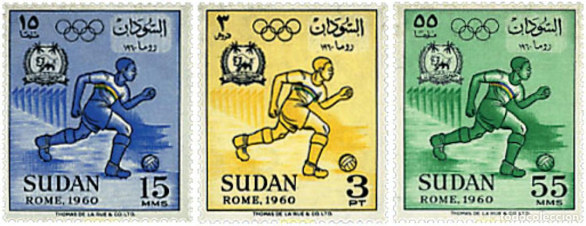 Briefmarken: 53114 MNH SUDAN 1960 17 JUEGOS OLIMPICOS VERANO ROMA 1960