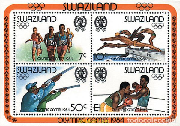Timbres: 58783 MNH SWAZILANDIA 1984 23 JUEGOS OLIMPICOS VERANO LOS ANGELES 1984