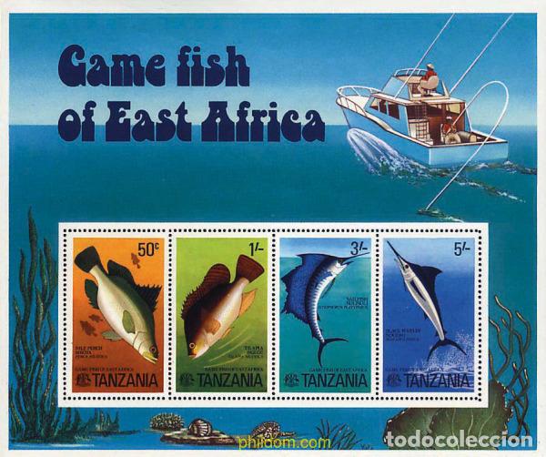 Timbres: 69701 MNH TANZANIA 1977 PESCA