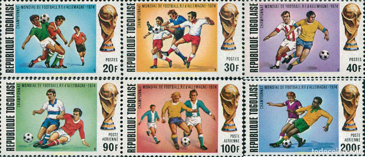 Sellos: 79355 MNH TOGO 1974 COPA DEL MUNDO DE FUTBOL. ALEMANIA-74