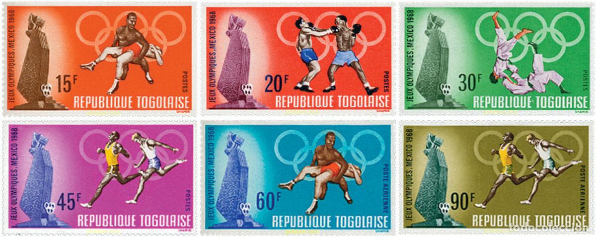 Sellos: 79455 MNH TOGO 1968 19 JUEGOS OLIMPICOS VERANO MEXICO 1968