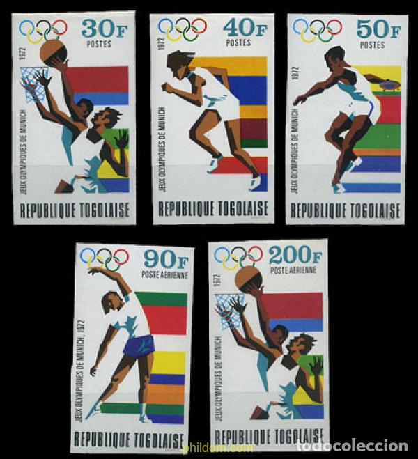 Sellos: 17130 MNH TOGO 1972 20 JUEGOS OLIMPICOS VERANO MUNICH 1972