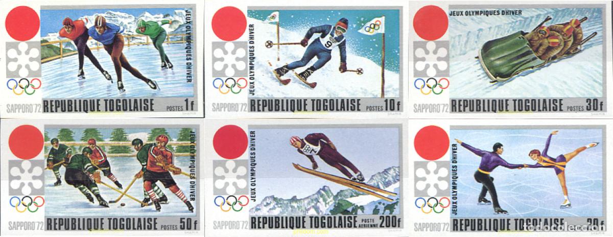 Sellos: 16280 MNH TOGO 1971 11 JUEGOS OLIMPICOS DE INVIERNO SAPPORO 1972