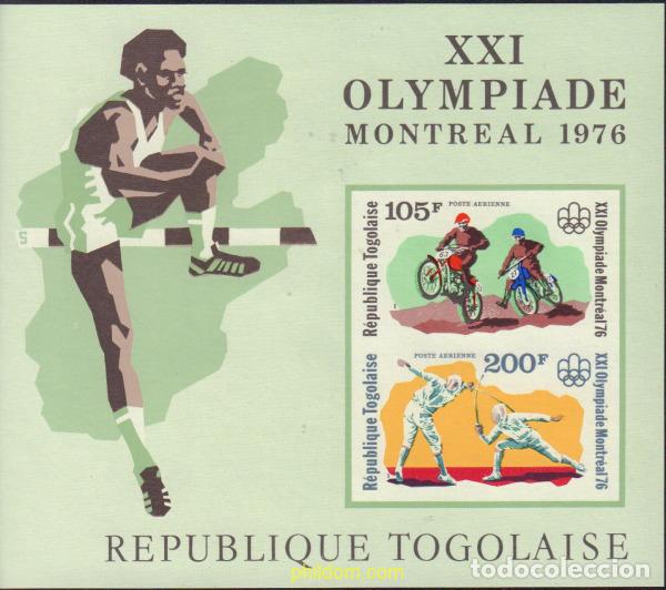 Sellos: 19453 MNH TOGO 1976 21 JUEGOS OLIMPICOS VERANO MONTREAL 1976