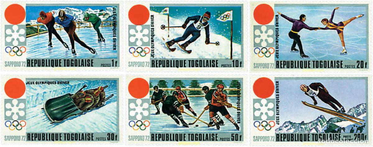 Sellos: 71763 MNH TOGO 1971 11 JUEGOS OLIMPICOS DE INVIERNO SAPPORO 1972