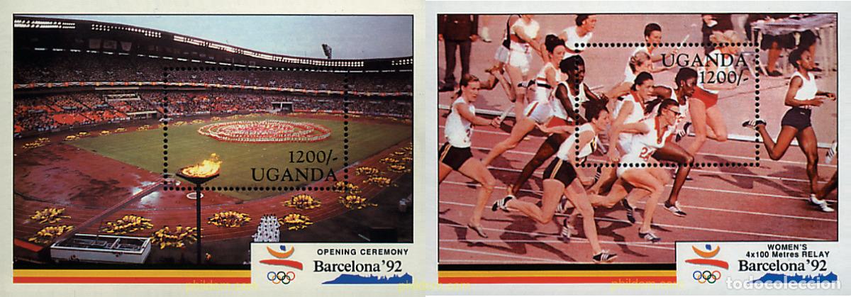Sellos: 73735 MNH UGANDA 1991 25 JUEGOS OLIMPICOS VERANO BARCELONA 1992