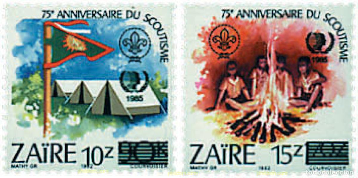 Sellos: 667703 MNH ZAIRE 1985 A&Ntilde;O INTERNACIONAL DE LA JUVENTUD