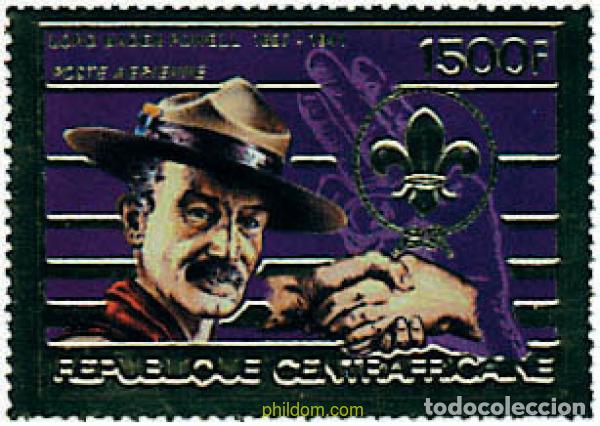 Sellos: 38703 MNH CENTROAFRICANA 1984 PERSONAJES CELEBRES