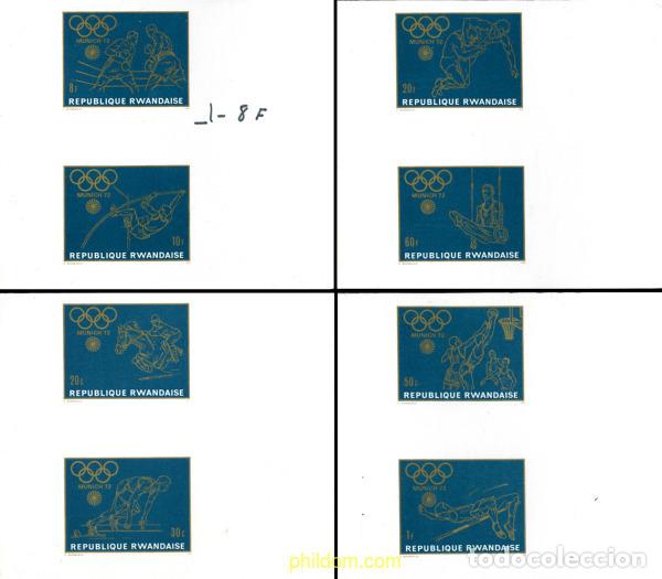 Francobolli: 221558 MNH RUANDA 1971 20 JUEGOS OLIMPICOS VERANO MUNICH 1972