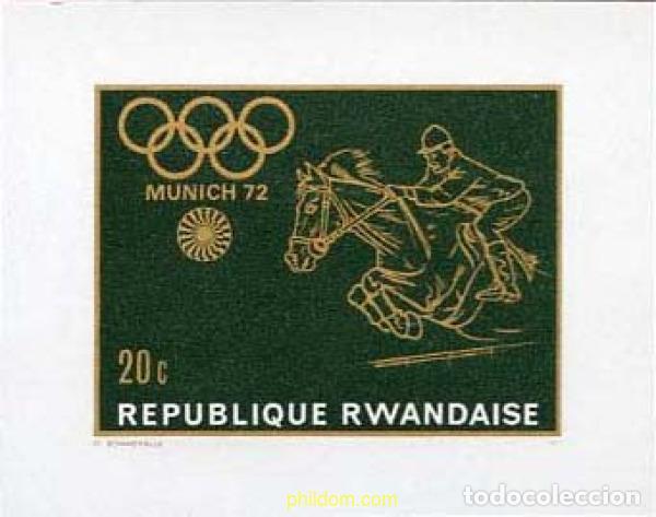Francobolli: 221559 MNH RUANDA 1971 20 JUEGOS OLIMPICOS VERANO MUNICH 1972
