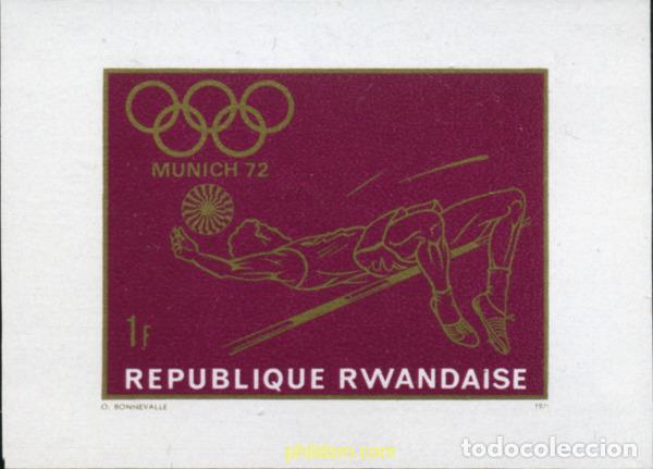 Sellos: 221662 MNH RUANDA 1971 20 JUEGOS OLIMPICOS VERANO MUNICH 1972