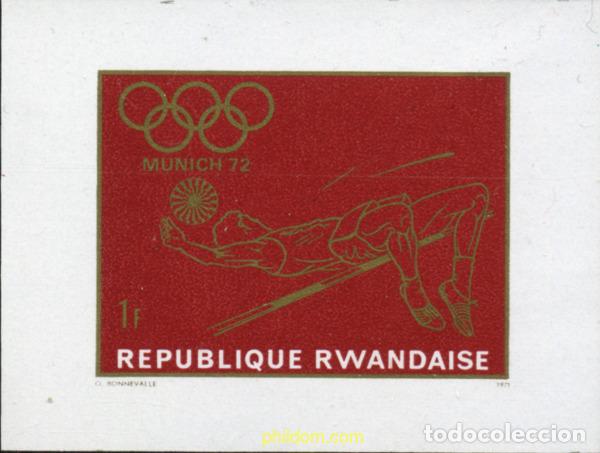Sellos: 221664 MNH RUANDA 1971 20 JUEGOS OLIMPICOS VERANO MUNICH 1972