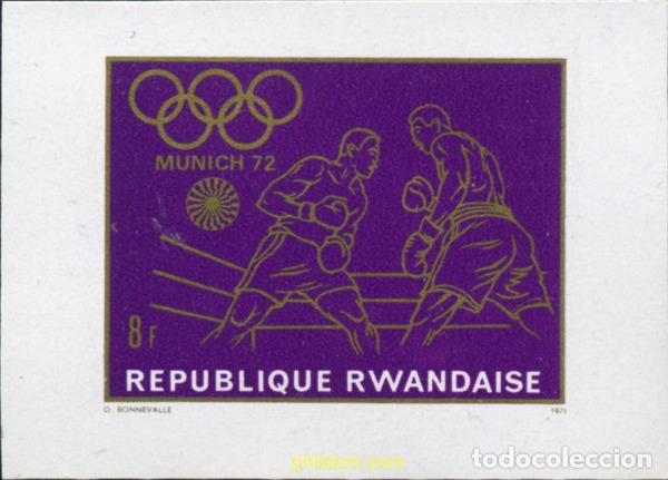Sellos: 221667 MNH RUANDA 1971 20 JUEGOS OLIMPICOS VERANO MUNICH 1972