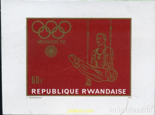 Sellos: 221678 MNH RUANDA 1971 20 JUEGOS OLIMPICOS VERANO MUNICH 1972
