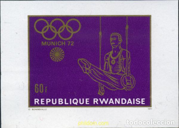 Sellos: 221680 MNH RUANDA 1971 20 JUEGOS OLIMPICOS VERANO MUNICH 1972