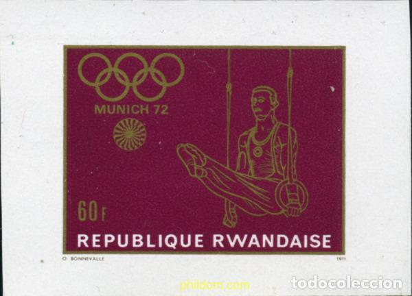 Sellos: 221681 MNH RUANDA 1971 20 JUEGOS OLIMPICOS VERANO MUNICH 1972