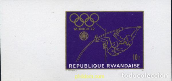 Sellos: 221807 MNH RUANDA 1971 20 JUEGOS OLIMPICOS VERANO MUNICH 1972