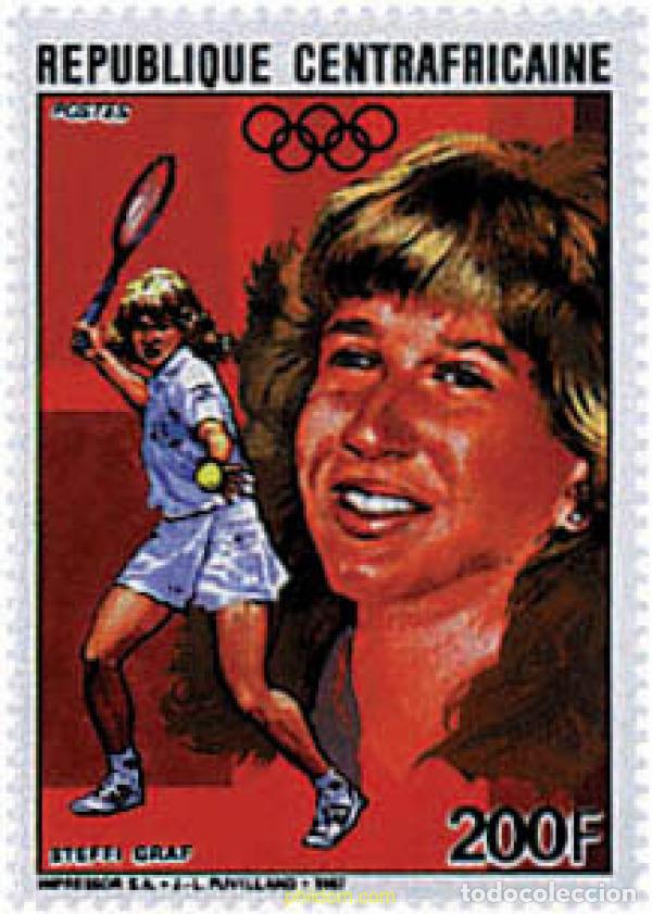 Sellos: 368040 MNH CENTROAFRICANA 1988 PERSONAJES CELEBRES