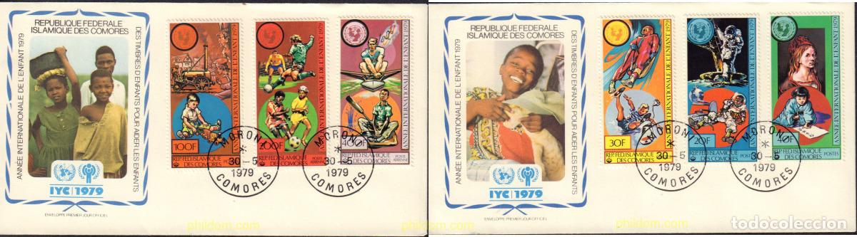 Sellos: 383945 MNH COMORES 1979 A&Ntilde;O INTERNACIONAL DEL NI&Ntilde;O