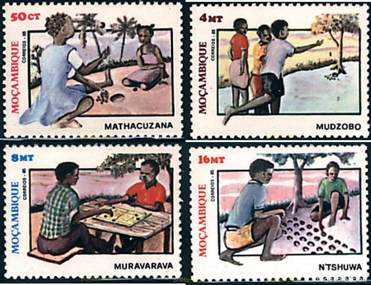 Sellos: 27887 MNH MOZAMBIQUE 1985 JUEGOS TRADICIONALES