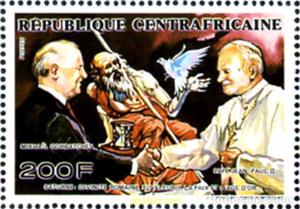 Sellos: 375678 MNH CENTROAFRICANA 1990 ANIVERSARIOS Y ACONTECIMIENTOS
