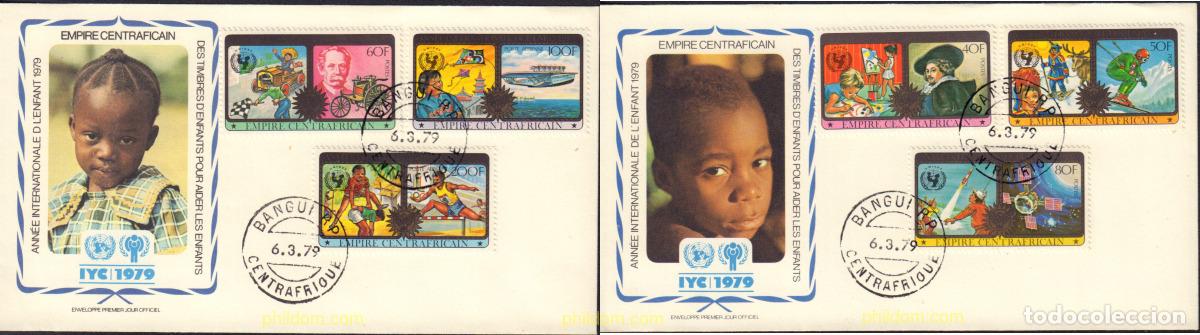 Sellos: 384060 MNH CENTROAFRICANA 1979 A&Ntilde;O INTERNACIONAL DEL NI&Ntilde;O
