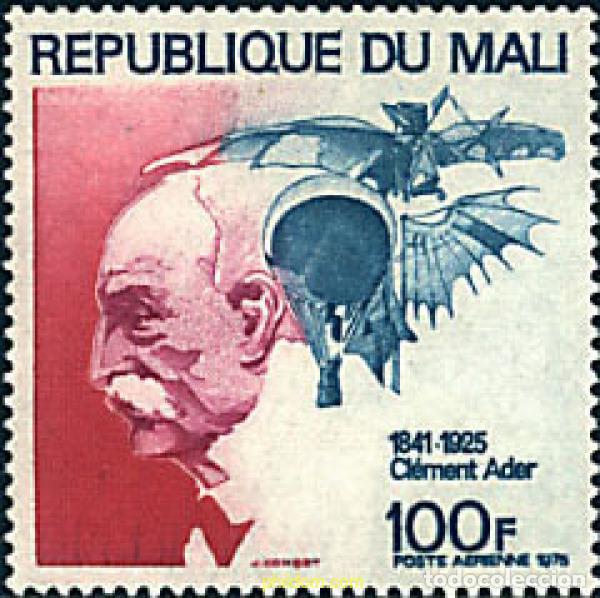 Sellos: 27902 MNH MALI 1975 PIONERO DE LA AVIACION