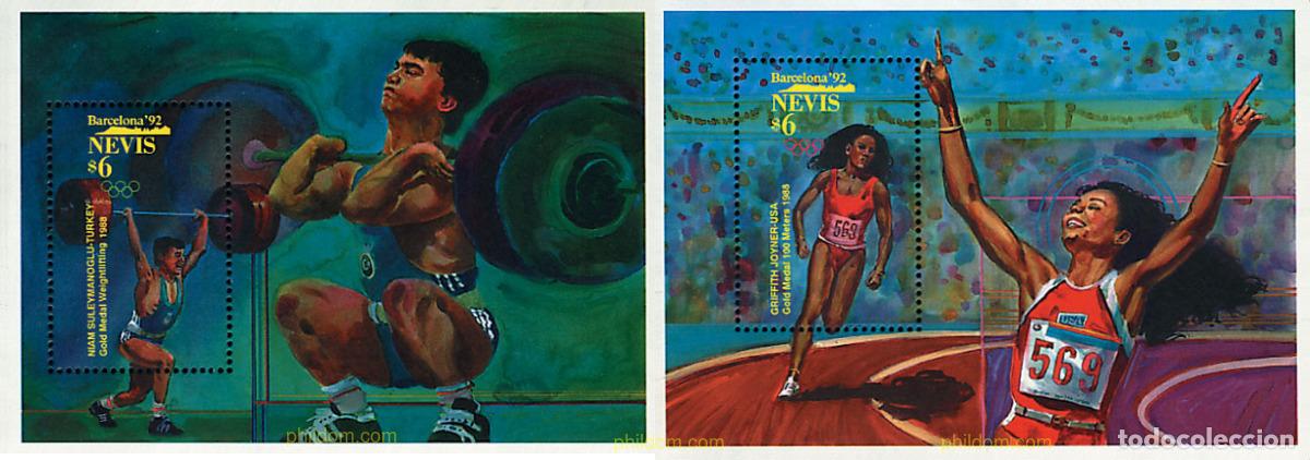 Sellos: 54492 MNH NEVIS 1992 25 JUEGOS OLIMPICOS VERANO BARCELONA 1992