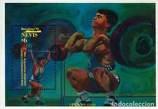 Sellos: 257998 MNH NEVIS 1992 25 JUEGOS OLIMPICOS VERANO BARCELONA 1992