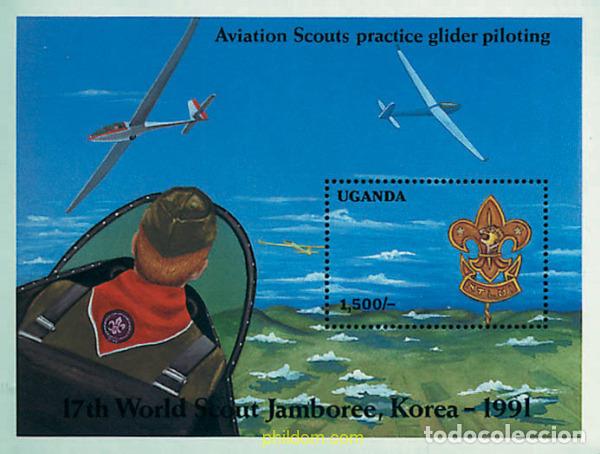 Sellos: 42612 MNH UGANDA 1992 17 JAMBOREE MUNDIAL EN COREA DEL SUR