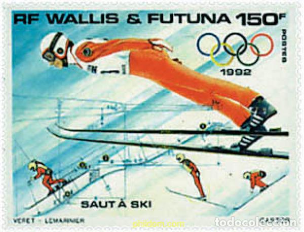 Sellos: 71971 MNH WALLIS Y FUTUNA 1992 16 JUEGOS OLIMPICOS INVIERNO ALBERTVILLE 1992
