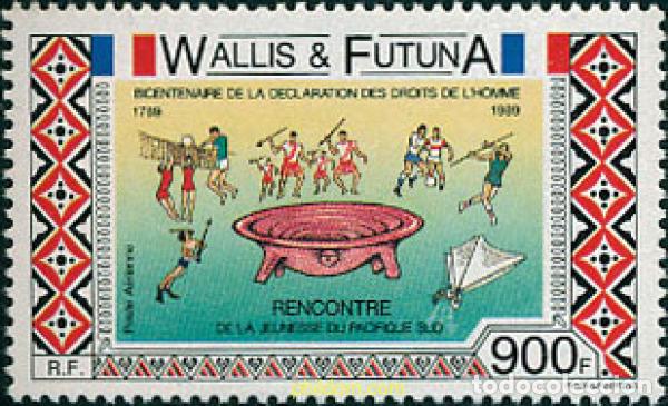 Sellos: 575641 MNH WALLIS Y FUTUNA 1989 PHILEXFRANCE 89. EXPOSICION FILATELICA INTERNACIONAL. BICENTENARIO