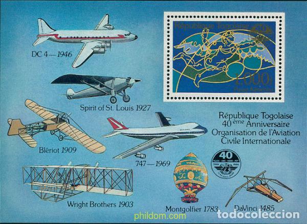 Sellos: 73748 MNH TOGO 1984 ORGANIZACION INTERNACIONAL DE AVIACION CIVIL