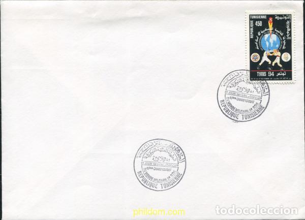 Sellos: 385747 MNH TUNEZ 1994 41 CAMPEONATO DEL MUNDO DE BOXEO MILITAR