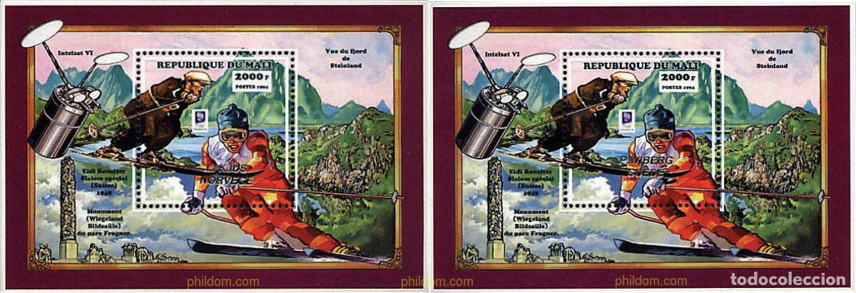 Sellos: 72589 MNH MALI 1994 17 JUEGOS OLIMPICOS INVIERNO LILLEHAMMER 1994 - MEDALLAS