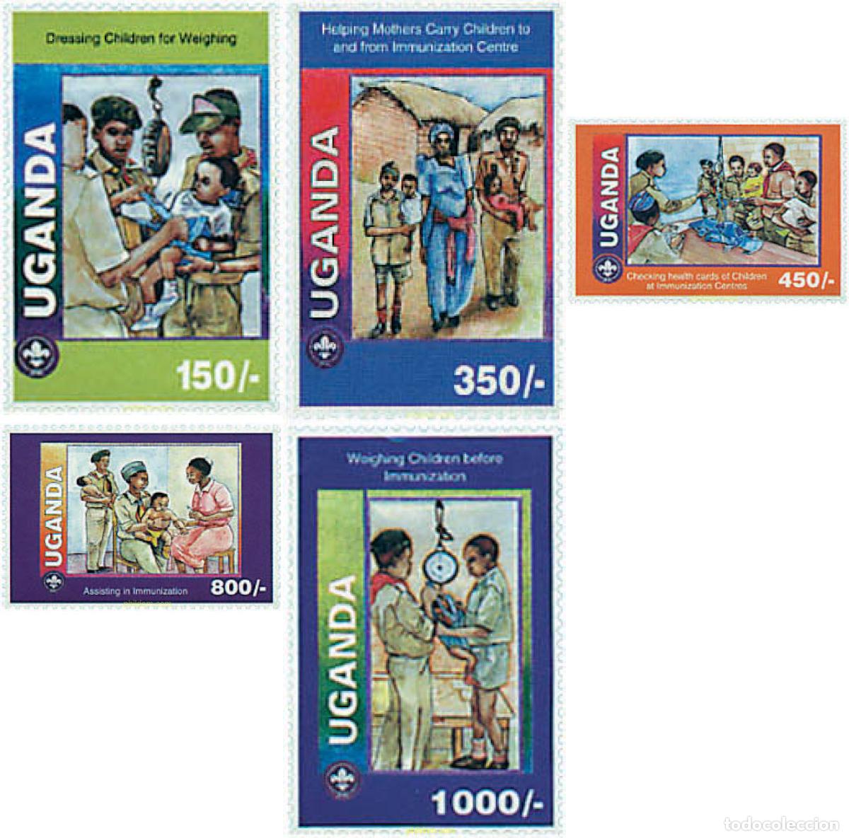 Sellos: 38847 MNH UGANDA 1995 ESCULTISMO