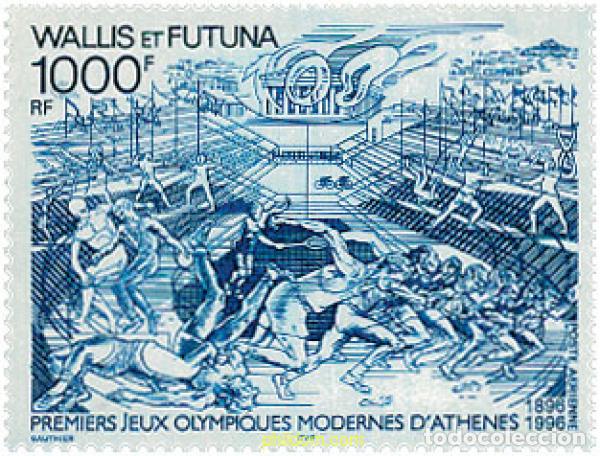 Sellos: 45878 MNH WALLIS Y FUTUNA 1996 CENTENARIO DE LOS JUEGOS OLIMPICOS