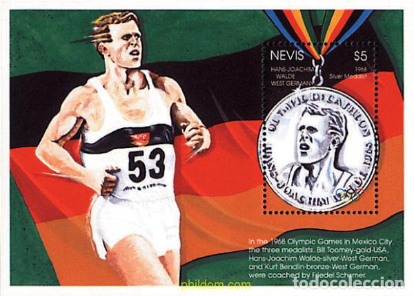 Sellos: 347469 MNH NEVIS 1996 26 JUEGOS OLIMPICOS VERANO ATLANTA 1996