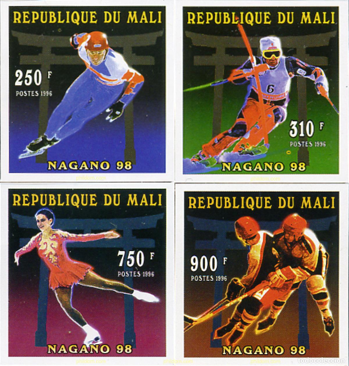 Sellos: 13109 MNH MALI 1997 18 JUEGOS OLIMPICOS DE INVIERNO NAGANO 1998